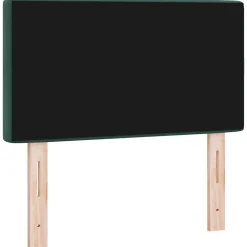 Tête de lit Vert foncé 80 cm Velours vidaXL