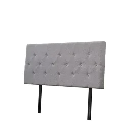 Tête de lit 140x60 cm, Épaisseur 8 cm, gris