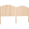 Tête de lit 206x4x110 cm Bois massif de pin vidaXL