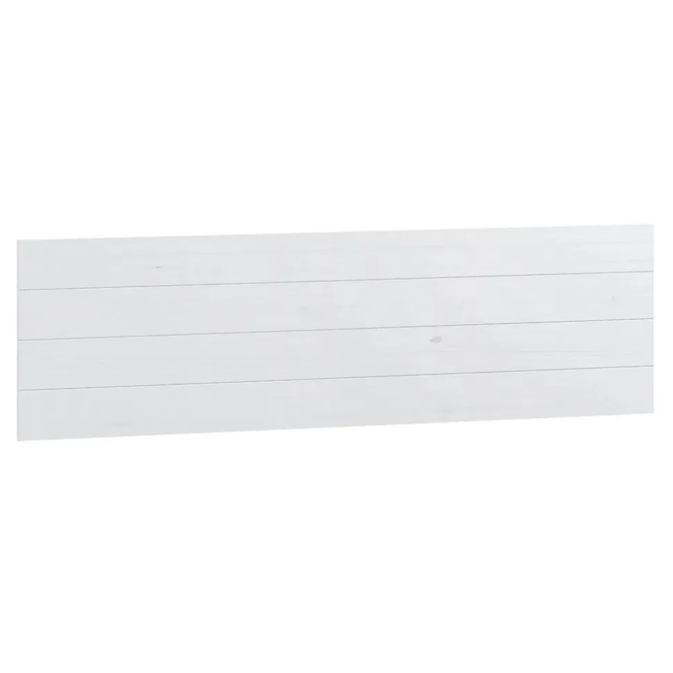 Venprodin - Tête de lit en bois 150 cm Magda 156x45 blanc