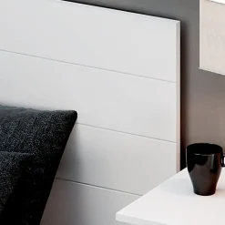 Venprodin - Tête de lit en bois 150 cm Magda 156x45 blanc