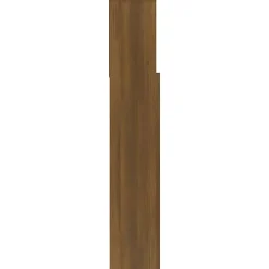 vidaXL Armoire de tête de lit Sonoma gris 120x19x103,5 cm