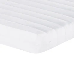 vidaXL Matelas en mousse blanc 100x200 cm 7 zones dureté 20 ILD 356353