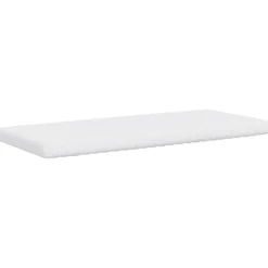 vidaXL Matelas en mousse blanc 100x200 cm 7 zones dureté 20 ILD 356353