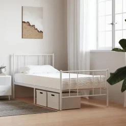 vidaXL Matelas en mousse blanc 90x190 cm dureté H2 H3,matelas de lit,matelas rafraîchissant,matelas souple,matelas 356339