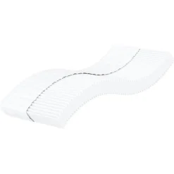vidaXL Matelas en mousse blanc 90x190 cm dureté H2 H3,matelas de lit,matelas rafraîchissant,matelas souple,matelas 356339