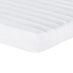 vidaXL Matelas en mousse blanc 140x200 cm 7 zones dureté 20 ILD,matelas de lit,matelas de lit de jour,matelas en mousse 356356