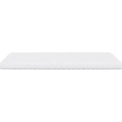 vidaXL Matelas en mousse blanc 140x200 cm 7 zones dureté 20 ILD,matelas de lit,matelas de lit de jour,matelas en mousse 356356
