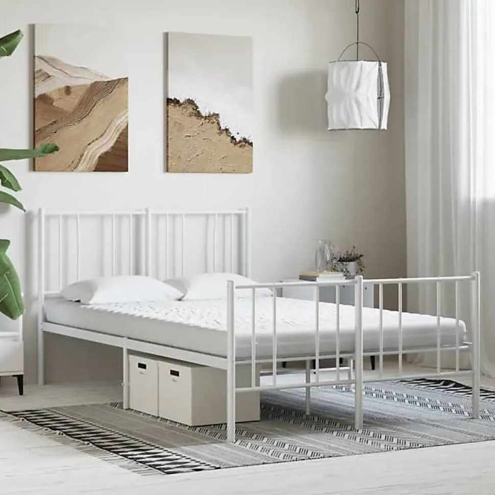 vidaXL Matelas en mousse blanc 140x200 cm 7 zones dureté 20 ILD,matelas de lit,matelas de lit de jour,matelas en mousse 356356