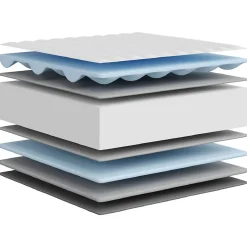 vidaXL Matelas en mousse moyennement doux 140x190 cm 373010