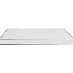 vidaXL Matelas en mousse moyennement doux 200x200 cm 373039