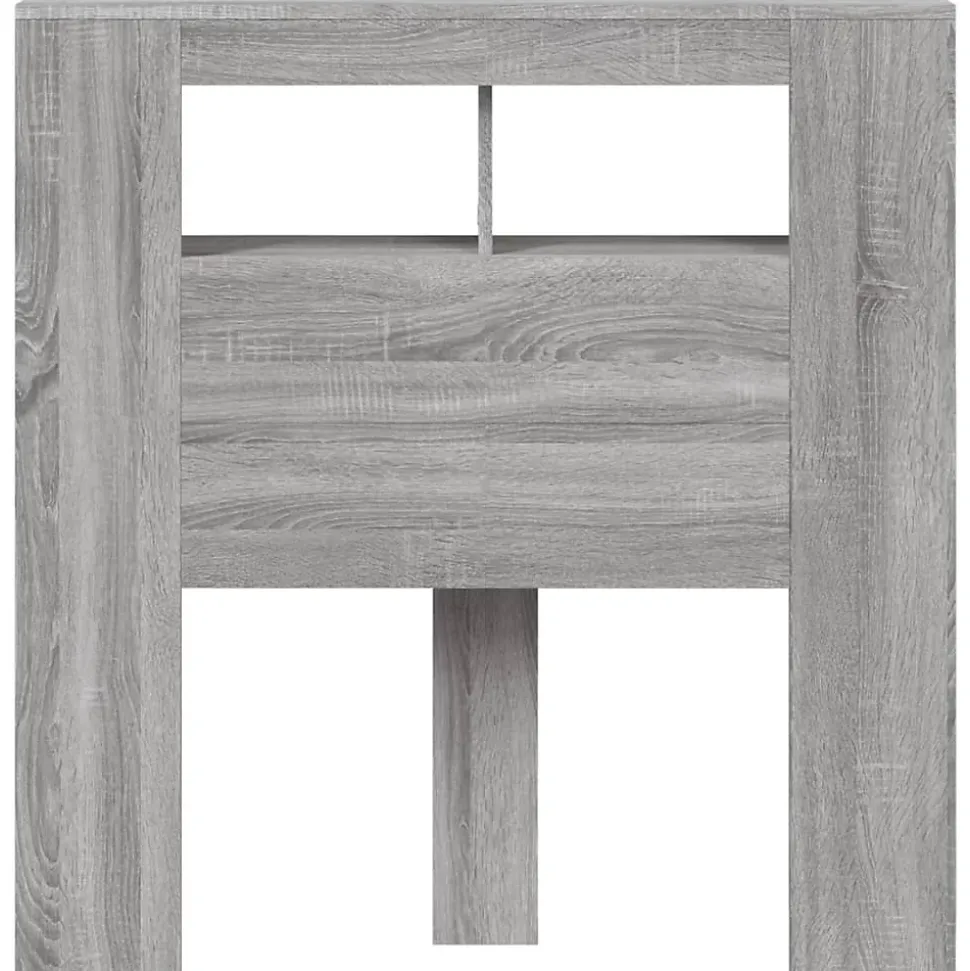 vidaXL Tête de Lit à LED, Tête de Cadre de Lit, Accessoire de Lit Simple, Meuble de Chambre à Coucher Maison Intérieur, 837335