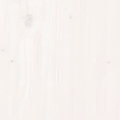 vidaXL Tête de lit Blanc 90x3x80 cm Bois massif de pin821328
