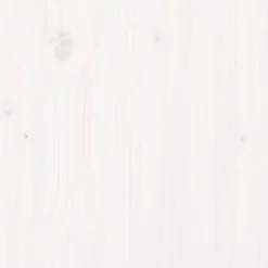 vidaXL Tête de lit Blanc 103,5x3x81 cm Bois massif de pin 819106