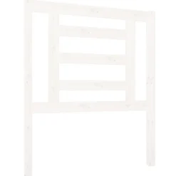 vidaXL Tête de lit Blanc 81x4x100 cm Bois massif de pin 818796