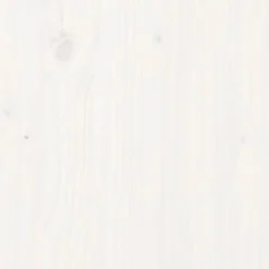 vidaXL Tête de lit Blanc 93,5x3x81 cm Bois massif de pin 819051