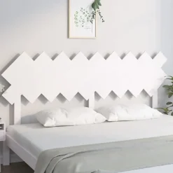 vidaXL Tête de lit Blanc 178x3x80,5 cm Bois massif de pin 819236