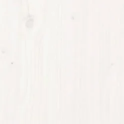 vidaXL Tête de lit Blanc 165,5x4x100 cm Bois massif de pin 817951