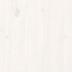 vidaXL Tête de lit Blanc 206x4x100 cm Bois massif de pin