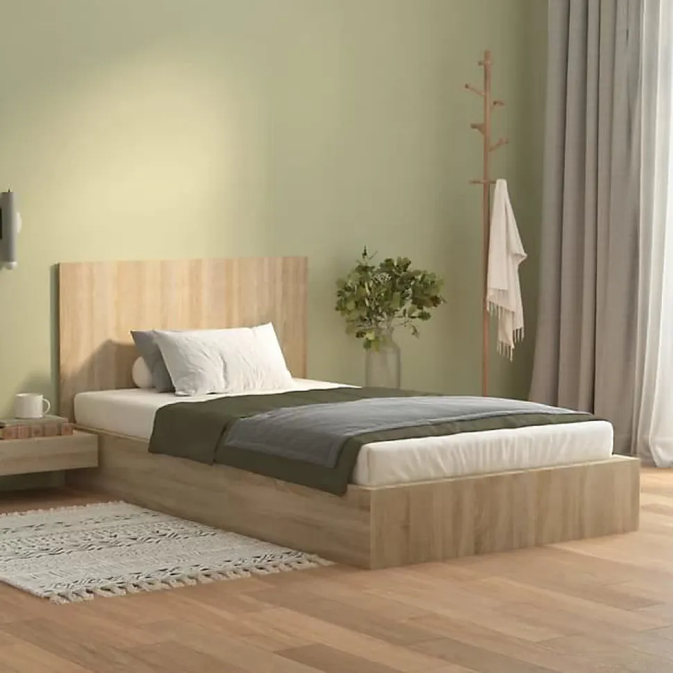 vidaXL Tête de lit Chêne sonoma 120x1,5x80 cm Bois d'ingénierie 811028