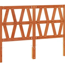 vidaXL Tête de lit cire marron 160 cm bois massif de pin 844306