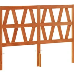 vidaXL Tête de lit cire marron 160 cm bois massif de pin 844306