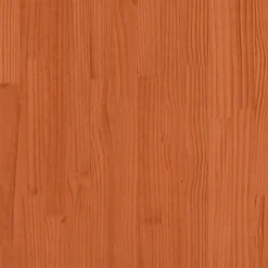 vidaXL Tête de lit cire marron 120 cm bois massif de pin 844372