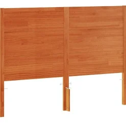 vidaXL Tête de lit cire marron 160 cm bois massif de pin 844326