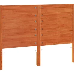 vidaXL Tête de lit cire marron 160 cm bois massif de pin 844326