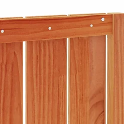 vidaXL Tête de lit cire marron 135 cm bois massif de pin 844343