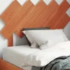 vidaXL Tête de lit cire marron 100 cm bois massif de pin 844381