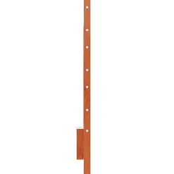 vidaXL Tête de lit cire marron 135 cm bois massif de pin 844323