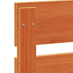 vidaXL Tête de lit cire marron 180 cm bois massif de pin 844448