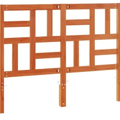 vidaXL Tête de lit cire marron 160 cm bois massif de pin 844263