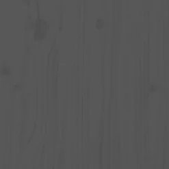 vidaXL Tête de lit Gris 104x3x80,5 cm Bois massif de pin 819207