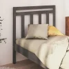vidaXL Tête de lit Gris 106x4x100 cm Bois massif de pin 817777