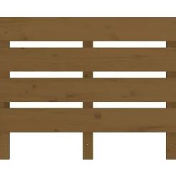vidaXL Tête de lit Marron miel 100x3x80 cm Bois massif de pin821335