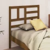 vidaXL Tête de lit Marron miel 106x4x104 cm Bois massif de pin 818178