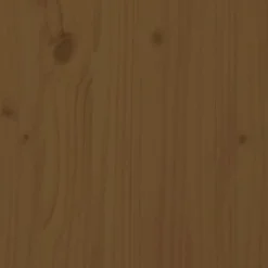 vidaXL Tête de lit Marron miel 143,5x3x81 cm Bois massif de pin 819123