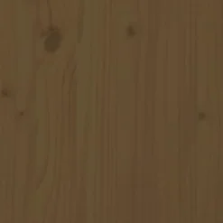 vidaXL Tête de lit Marron miel 146x4x100 cm Bois massif de pin 814097