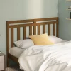 vidaXL Tête de lit Marron miel 166x4x100 cm Bois massif de pin 817803