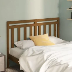 vidaXL Tête de lit Marron miel 166x4x100 cm Bois massif de pin 817803