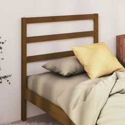 vidaXL Tête de lit Marron miel 81x4x100 cm Bois massif de pin 817618