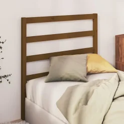 vidaXL Tête de lit Marron miel 81x4x100 cm Bois massif de pin 817618