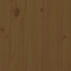 vidaXL Tête de lit Marron miel 81x4x100 cm Bois massif de pin 817618