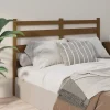 vidaXL Tête de lit Marron miel 166x4x100 cm Bois massif de pin 818433