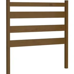 vidaXL Tête de lit Marron miel 81x4x100 cm Bois massif de pin 818398