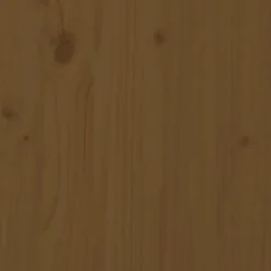 vidaXL Tête de lit Marron miel 92x3x81 cm Bois massif de pin 819203