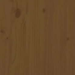 vidaXL Tête de lit Marron miel 96x4x100 cm Bois massif de pin 818753