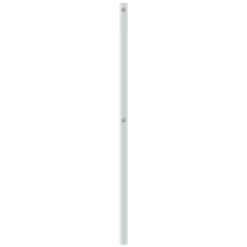 vidaXL Tête de lit métal blanc 160 cm 350966